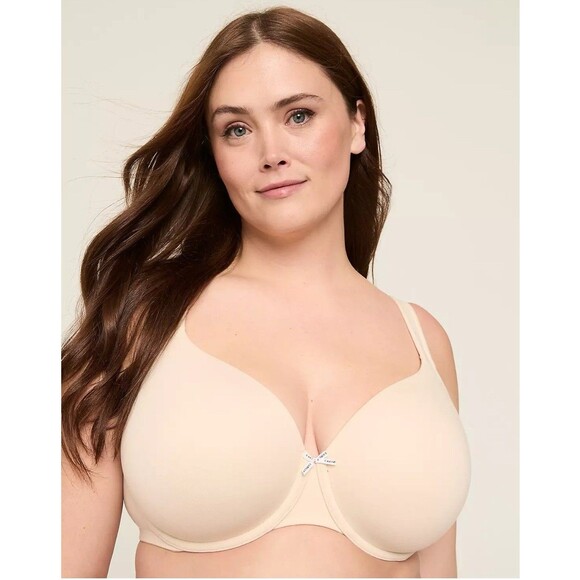 Cacique Lightly Lined Full Coverage Bra 44G Beige Underwire Lane Bryant Intimate - Picture 7 of 7